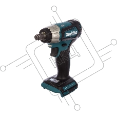 Гайковерт Makita DTW181Z аккум. патрон:квад.1/2