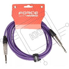 Кабель гитарный FORCE FGC-09/3 VT1/4