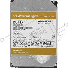 Жесткий диск HDD WD Gold 26Tb 7200rpm SATA 512Mb 3.5