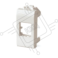 Адаптер для информационных разъемов Dkc 76608B SIEMON, белый, 1мод.