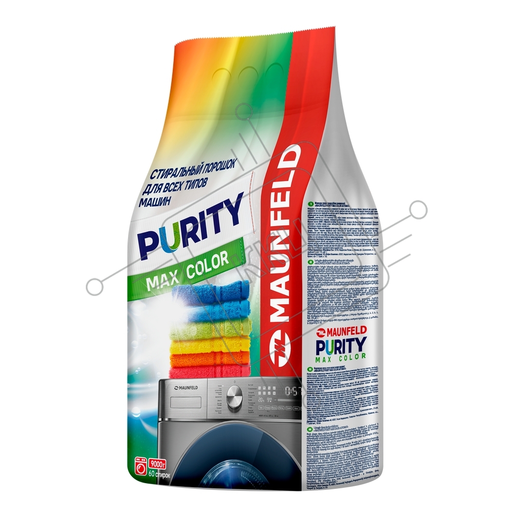 Стиральный порошок Maunfeld Purity Max Color Automat 9000г MWP9000CA