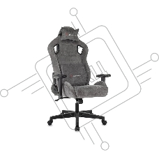 Кресло игровое Zombie Ghost Fabric серый Light-19 крестов. пластик Кресло игровое Zombie Ghost Fabric серый Light-19 крестов. пластик