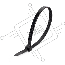 Нейлоновые стяжки FORTISFLEX КСС 3х200 мм черный 100 штук 49409