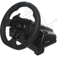 Руль Logitech G923 10кноп. (с педалями) черный