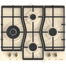 Газовая варочная панель Gorenje GW6D42CLI слоновая кость