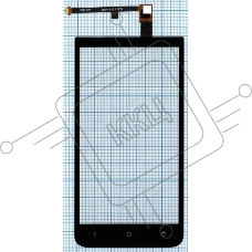 Сенсорное стекло (тачскрин) для HTC One XC X720d, черное