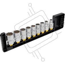 Набор головок BERGER BG2039 торцевых 1/2'' spline 9предметов