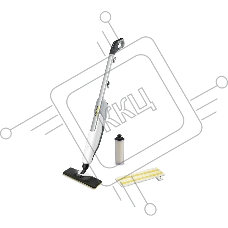 Паровая швабра Karcher SC 2 Upright белый, 1600 Вт
