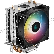 Кулер для процессора DEEPCOOL AG300 черный, 92 мм, алюминий/медь, 3050 об/мин, 30.5 дБ, 4 pin, 150 Вт, 129 мм