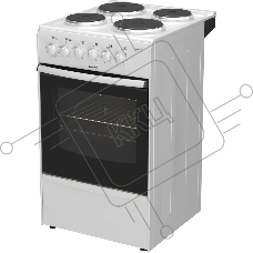 Плита электрическая Darina 1B EM 341 406 W белый/черный, конфорок 4 шт, духовка 50 л, 50 см x 85 см x 56 см
