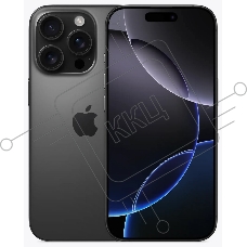 Смартфон Apple iPhone 16 Pro Max, 8/256Gb, черный титан