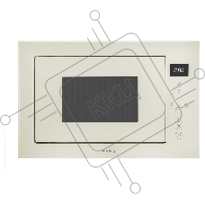 Микроволновая печь встраиваемая Korting KMI 825 TGB бежевый, 25 л, 900 Вт, переключатели - сенсор