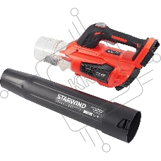 Воздуходувка Starwind SBB-570.20-0.0 пит.:от аккум. красный/черный