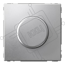 Светорегулятор поворотно-нажимной (диммер) ArtGallery LED RC 400 Вт механизм алюм. SE GAL000323