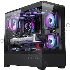 Корпус Bloody CC-128-BK, Midi-Tower, чёрный