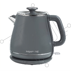 Чайник электрический Galaxy Line GL 0331, серый, пластик, 2200 Вт, 1,8 л