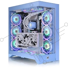 Корпус Thermaltake CTE E600MX Hydrangea синий без БП E-ATX 11x120mm 4x140mm 2xUSB3.0 audio bott PSU