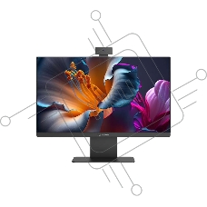 Моноблок IRBIS Groovy AIO 24; 23.8“(N100;8GB/256GB;IPS;16:9;1920x1080x100Hz;1000:1;250Cd/m2;5ms;HDMI(out);VGA;USB-C;2*USB2.0;4*USB3.0;RJ45;WebC 5MP;WIFI6;BT5.0;Tilt;Spk2*3W;keyb+mouse;WinPro