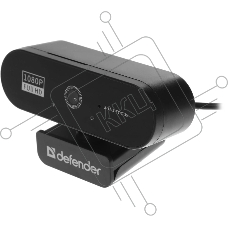 Веб-камера Defender G-lens 2580 черный (2МП, FullHD 1080p, MIC, 86,1°)