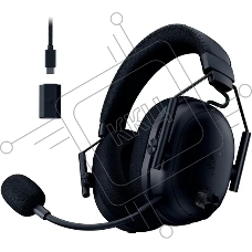Гарнитура Razer BlackShark V3 Pro чёрный, беспроводная + проводная, радиоканал, до 70 ч