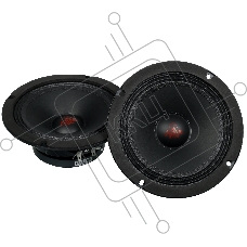 Колонки автомобильные Kicx Gorilla Bass GBL65 200Вт 90дБ 4Ом 16см (6.5дюйм) (ком.:2кол.) широкополосные однополосные
