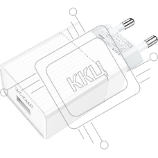 Сетевое зарядное устройство BOROFONE (6931474728296) BA47A Mighty 1USB QC3.0 белый