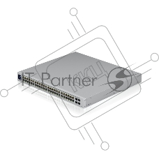 Коммутатор Ubiquiti UniFi Switch Pro 48 PoE (USW-Pro-48-POE-EU), 40×1 Гбит/с PoE+ + 8×1 Гбит/с PoE++ + 4×10 Гбит/с SFP+ Uplink, управляемый