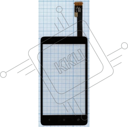 Сенсорное стекло (тачскрин) для HTC One SU T528w, черное