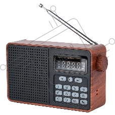 Радиоприемник PERFEO (PF_D0573) ALPINIST, коричневый