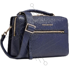 Сумка женская Piquadro Patricia BD6954W140/BLU темно-синяя натур.кожа