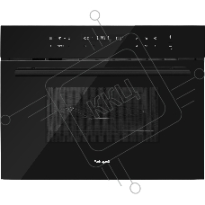 Духовой шкаф компактный встраиваемый с СВЧ Weissgauff OE 446 Black Edition черный