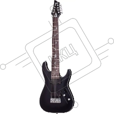 Электрогитара SCHECTER [DAMIEN PLATINUM-8 SBK] электрогитара 8-струнная, корпус: красное дерево, гриф: клен, накладка: палисандр, 24 лада, цвет: Satin Black (SBK)