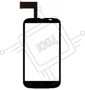 Сенсорное стекло (тачскрин) для HTC Desire V T328W, черное