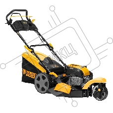 Бензиновая газонокосилка GLT-460SP-T, Trike 150 см3, 46 см, привод, панель, 60л Denzel Бензиновая газонокосилка GLT-460SP-T, Trike 150 см3, 46 см, привод, панель, 60л Denzel