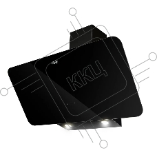 Наклонная стеклянная кухонная вытяжка DeLonghi Arco 908 NB