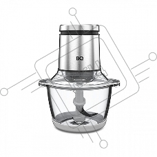 Измельчитель BQ CH1002 Black-Silver. Емкость чаши 1.2л Максимальная мощность 800Вт