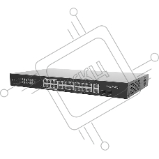 Коммутатор Uniview NSW3000-25GT1GP1GC-POE-IN, 24×1 Гбит/с PoE+ + 3×1 Гбит/с Uplink, управляемый