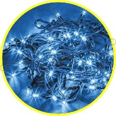 Гирлянда Navigator 61825 NGF-S01-100B-10-9.5m-230-C8-BL-IP44