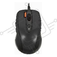 Мышь проводная A4Tech N-70FX черный, 1600 dpi, USB, кнопки - 7