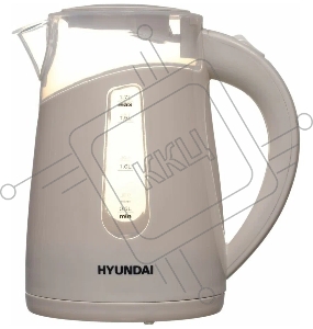 Чайник электрический Hyundai HYK-P2030 1.7л. 2200Вт кремовый (корпус: пластик)