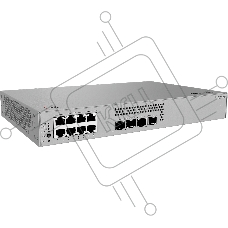 Коммутатор Huawei S310S-8P4JX, 8×1 Гбит/с PoE+ + 2×10 Гбит/с SFP+ + 2×2,5 Гбит/с SFP, управляемый
