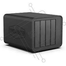 Сетевое хранилище TerraMaster F4-412 tower NAS QC 1,7Ghz/2Gb/TRAID,JBOD,RAID0,1,10,5,6/up to 4 HS SATA(3,5' or 2,5')/2xUSB/1xGbE RJ-45/iSCSI/1xPS/1YW