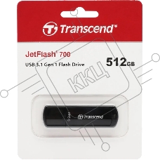 Флешка USB Transcend 512Gb Jetflash 700 TS512GJF700 USB3.0 черный
