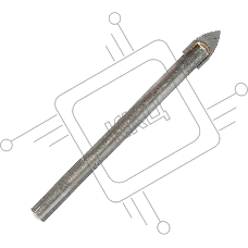 Сверло EDGE by PATRIOT по керамике 8х80 мм, 1шт в блистере