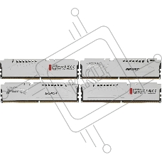 Оперативная память Kingston 64Gb 5600MT/s DDR5 CL40 DIMM (Kit of 4) FURY Beast белый XMP