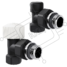 Набор термостатический угловой Royal Thermo Design 1/2