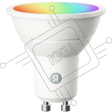 Умная лампочка Яндекс, GU10, RGB, 520 Лм, Matter over Wi-Fi