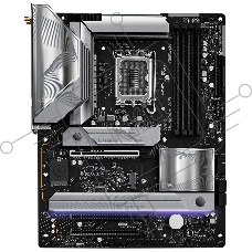 Материнская плата ASRock Z890 LiveMixer WiFi, LGA 1851, Intel Z890, 4xDDR5, 4xSATA, 4xM.2, 1xPCIe 5.0 x16, 2xPCIe 4.0 x16, 2xUSB-C Thunderbolt 4, 10xUSB-A 3.2 Gen 1, 2xUSB-A 3.2 Gen 2, 1xHDMI, 1x2.5Gb LAN, 5x3.5 мм, 7.1, ATX