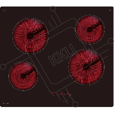 Варочная поверхность Vitek VHE6410 черный