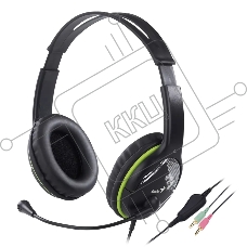 Гарнитура Genius HS-400A черный, проводная